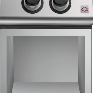 Piano di cottura in vetroceramica su vano aperto 2 zone di cottura 2,5+2,5 kw