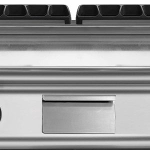 Fry top elettrico versione topversione extremepiastra lisciapotenza 10,8 kw