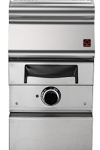 Griglia elettricazona di cottura in ghisacarne/pesce Potenza 7,5 kw