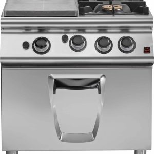 Tuttapiastra gas su forno a gas da 8 kw Potenza bruciatori piastra 7 kw 2 fuochi 10+6 kw