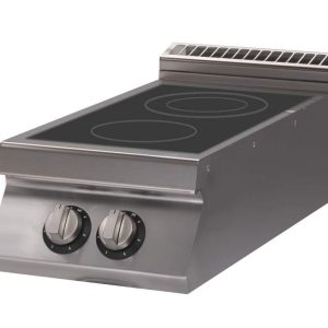 Piano di cottura a induzioneversione topzone cottura Potenza totale 7 kw