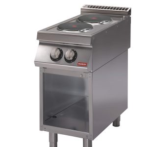 Cucina elettrica su vano aperto2 piastre tonde Potenza totale 5,2 kw