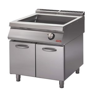 Bagnomaria elettrico su vano con porte2 bacinelle gn 1/1 Potenza 3 kw