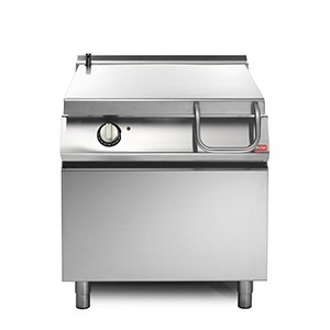 Brasiera ribaltabile gascapacità 80 lvasca inoxmotorizzata Potenza totale 20 kw
