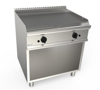 Fry top a gas l7ftg2bar