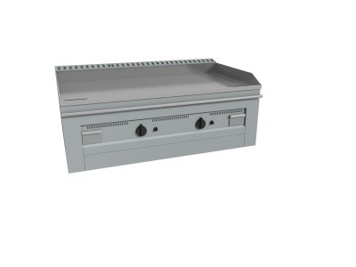 Piastra Teppanyaki a gas con due zone cottura tem1b090g-2