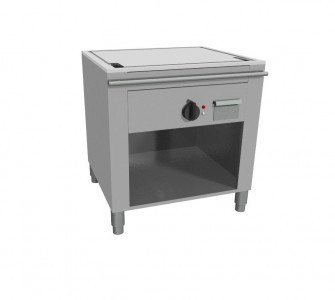 Piastra Teppanyaki elettrica con una zona cottura tep1080e-2