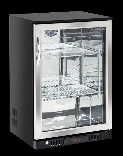 Retro banco refrigerato a N.1 Porta battente in acciaio inox BBA 148