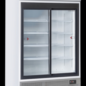 Drink cooler verticali 1000 Lt. con opalina publicitaria TKG 1000S
