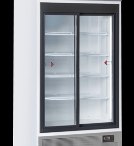 Drink cooler verticali 800 Lt. con opalina publicitaria TKG 800S