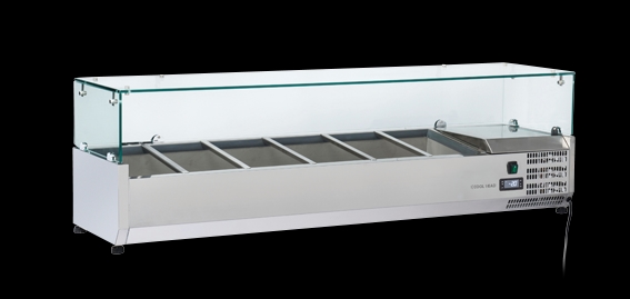Vetrine refrigerate orizzontali (Vaschette GN1/3) VRX 15/38