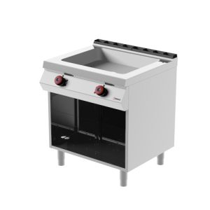 Brasiera multifunzione elettr. doppia con vano a giorno in Compound MODELLO BRE72MB