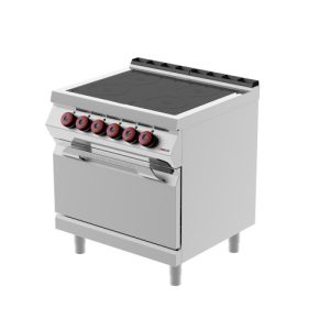 Cucina elettrica in vetroceramica 4 piastre con forno elettrico MODELLO IRE72M0