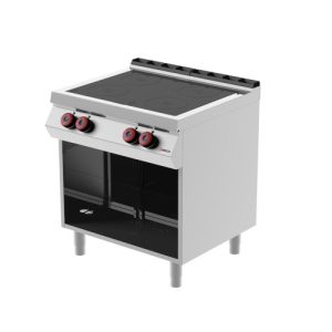 Cucina elettrica in vetroceramica 4 piastre con vano a giorno MODELLO IR072M0