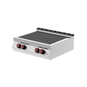 Cucina elettrica in vetroceramica 4 piastre serie top MODELLO IR072T0