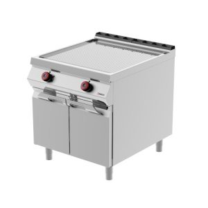 Fry top elettrico piastra doppia con porte battenti MODELLO FTE92MK
