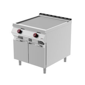 Fry top elettrico piastra doppia con porte battenti MODELLO FTE92MG