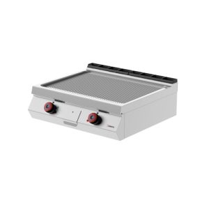 Fry top elettrico piastra doppia serie top MODELLO FTE72TB