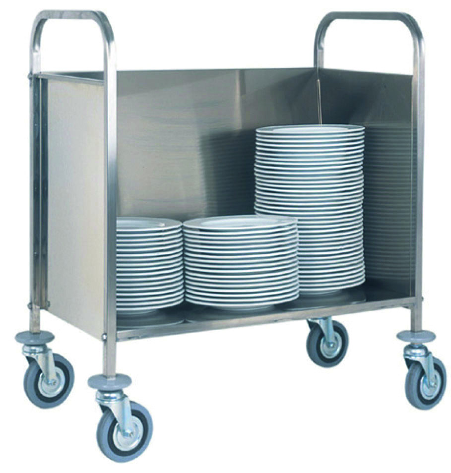 CAR. INOX RITIRO PIATTI/VASSOI