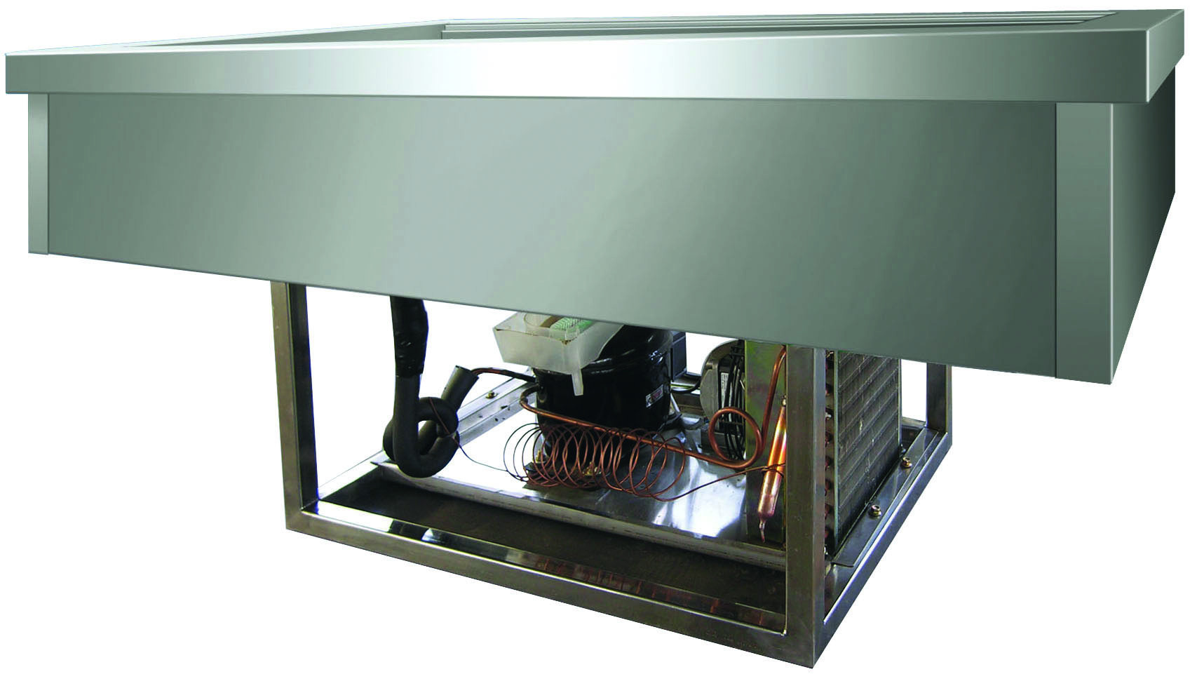 VASCA INOX REF. INCASSO 3x1/1 -5 °C