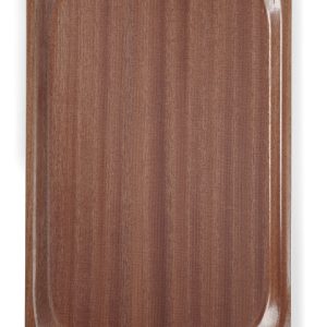 VASSOIO DA SERVIZIO WOOD FORM HENDI MOGANO 330X430MM