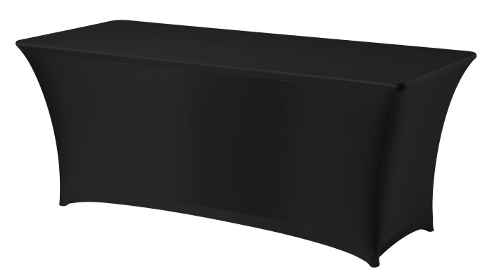 COPRI TAVOLO SYMPOSIUM RETTANGOLARE HENDI 810934 NERO 1200X760X(H)730MM