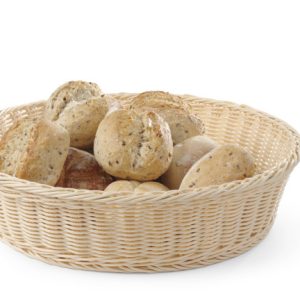 CESTINO PER PANE ROTONDO HENDI BEIGE Ø400X(H)90MM