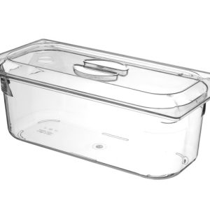 COPERCHIO PER VASCA DA GELATO IN POLICARBONATO HENDI 360X165MM