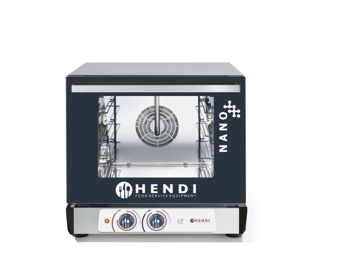 FORNO A CONVEZIONE MANUALE CON UMIDIFICATORE NANO 230V/3200W 560X603X(H)530MM
