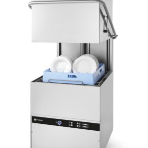 LAVASTOVIGLIE A CAPOTE K 1500 HENDI CON POMPA DETERGENTE 400V/8600W 750X880X(H)1390MM