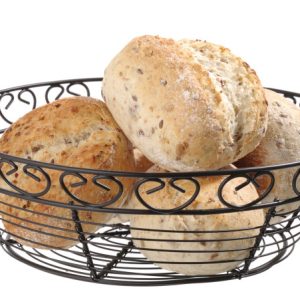 CESTINO DI FILO METALLICO ROTONDO HENDI Ø250X(H)80MM