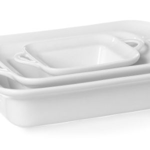 TERRINA RETTANGOLARE DA FORNO HENDI 082L 328X189X(H)58MM