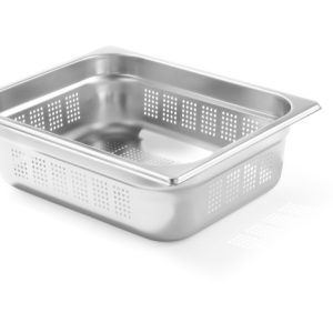 CONTENITORE GASTRONORM 1/2 PERFORATO HENDI PROFI LINE GN 1/2 65L (H)100MM