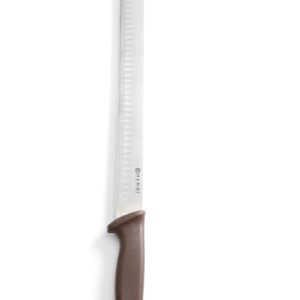 COLTELLO PER PROSCIUTTO/SALMONE HENDI MARRONE (L)490MM