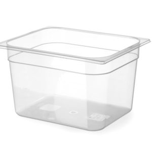 CONTENITORE GASTRONORM 1/2 HENDI PROFI LINE GN 1/2 95L TRASPARENTE 325X265X(H)150MM