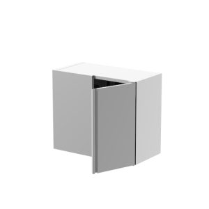 Pensile ad angolo con porta battente versione destra ILSA inox MODELLO PPBN0005 800x400x670